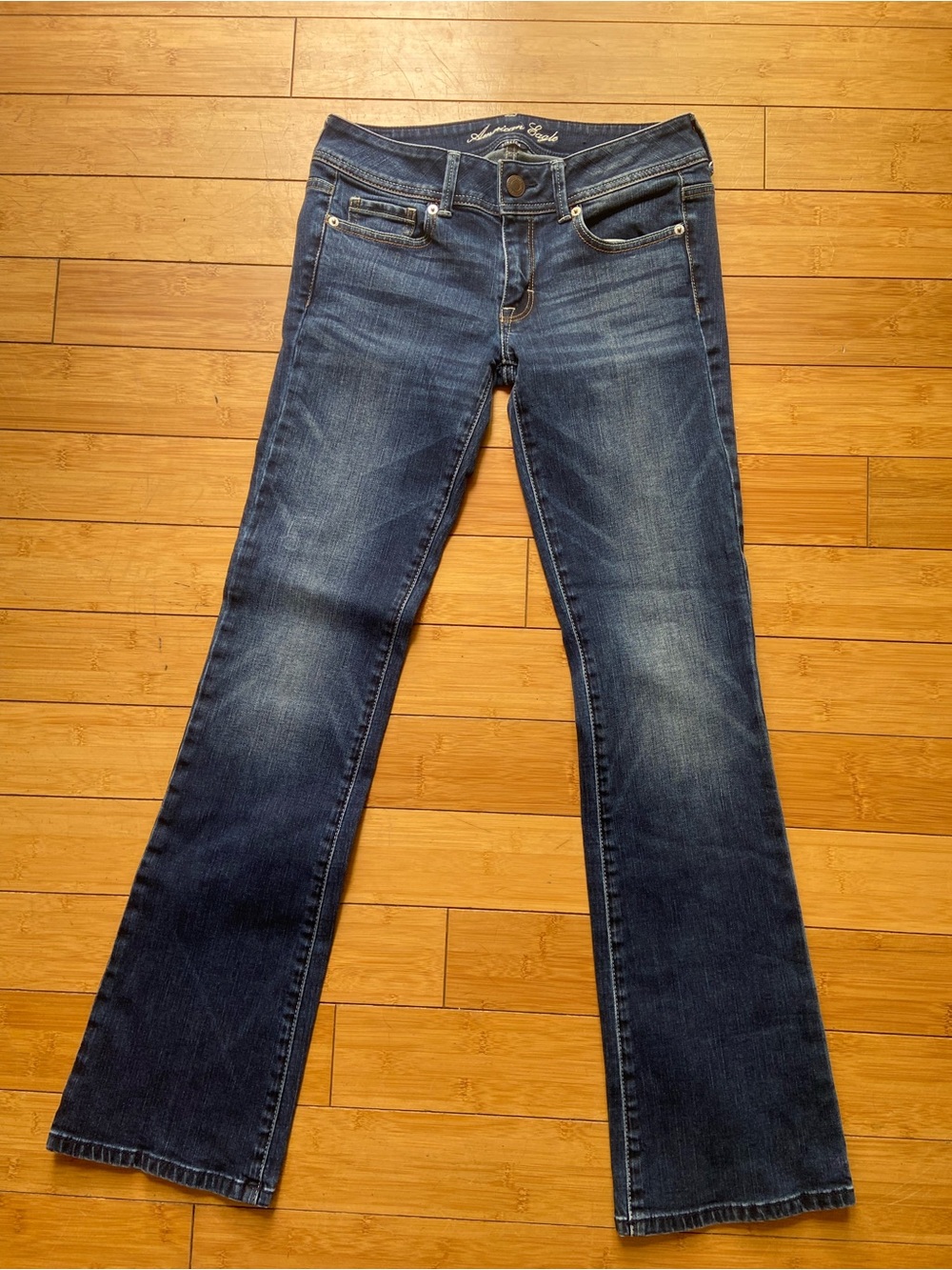 American Eagle Outfitters Dark Blue Bootcut Jeans